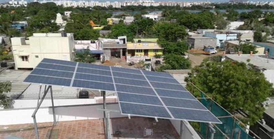 Off Grid Roof Top Solar Power Plant